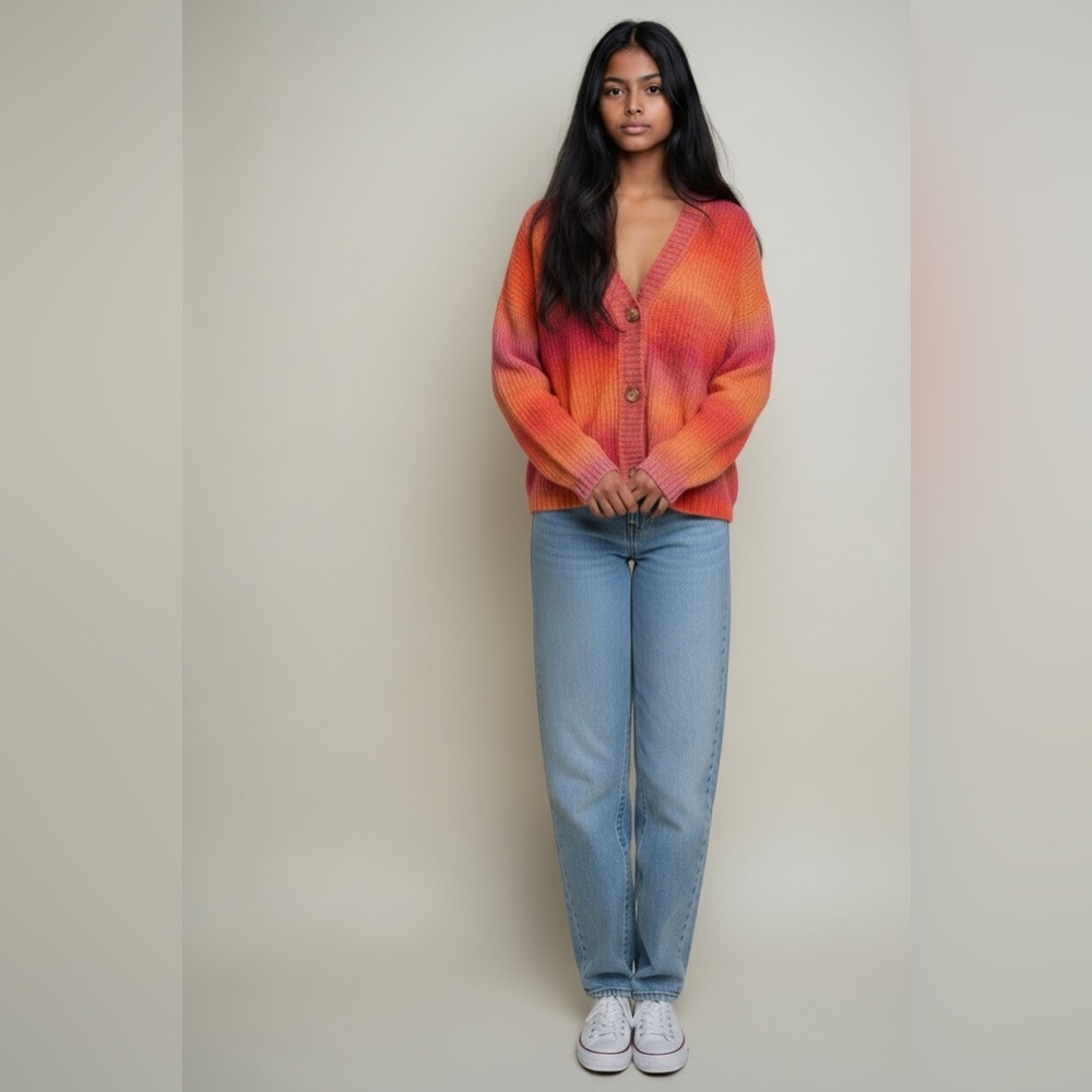 Maeve by Anthropologie Ombre Cardigan – XS